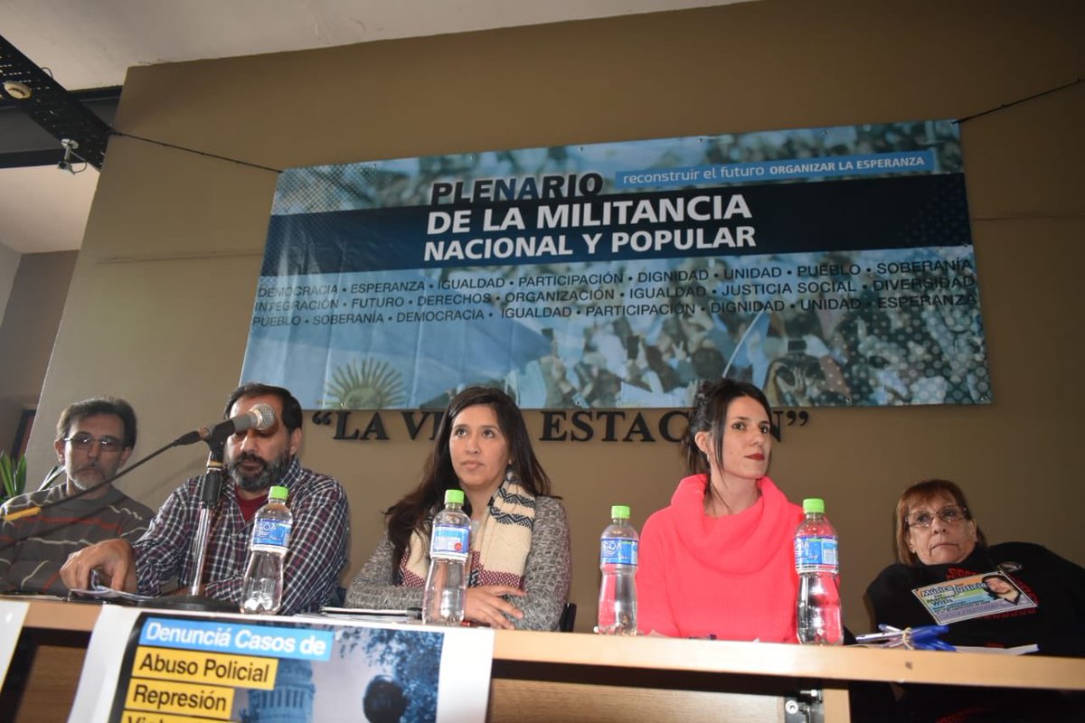 estechefernando's tweet image. Hoy en el #PlenariodelaMilitancia en #Ensenada en la comisión por la Libertad de lxs Presxs Politicxs y Derechos Humanos @Florencia_Prego