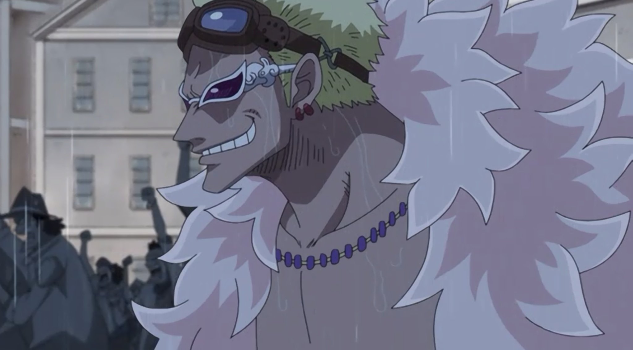 あきっペ 左からクロコダイル22歳 ミホーク19歳 ドフラミンゴ17歳です