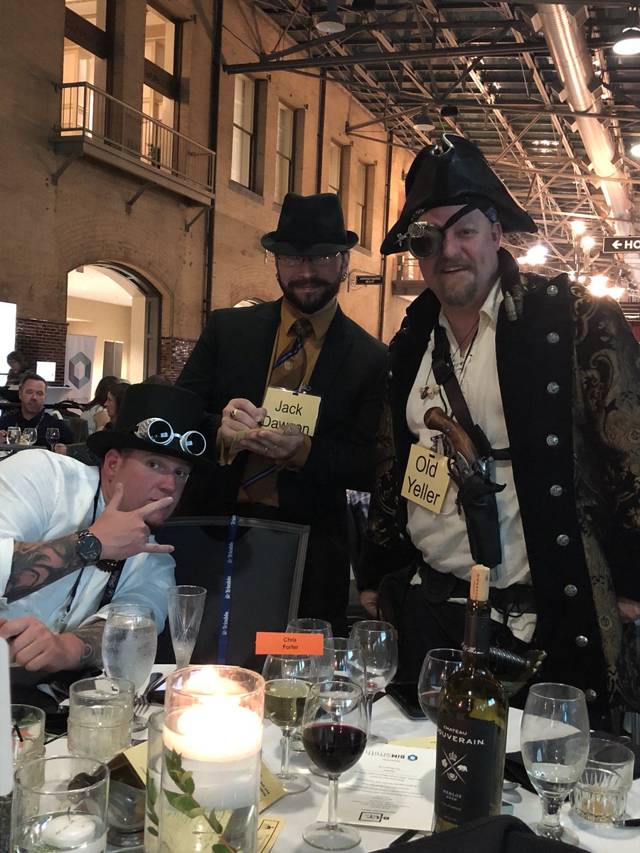 #bimsmithgala Jack Dawson visiting the table.  <a href="/CTCBIM/">CTC Software</a>