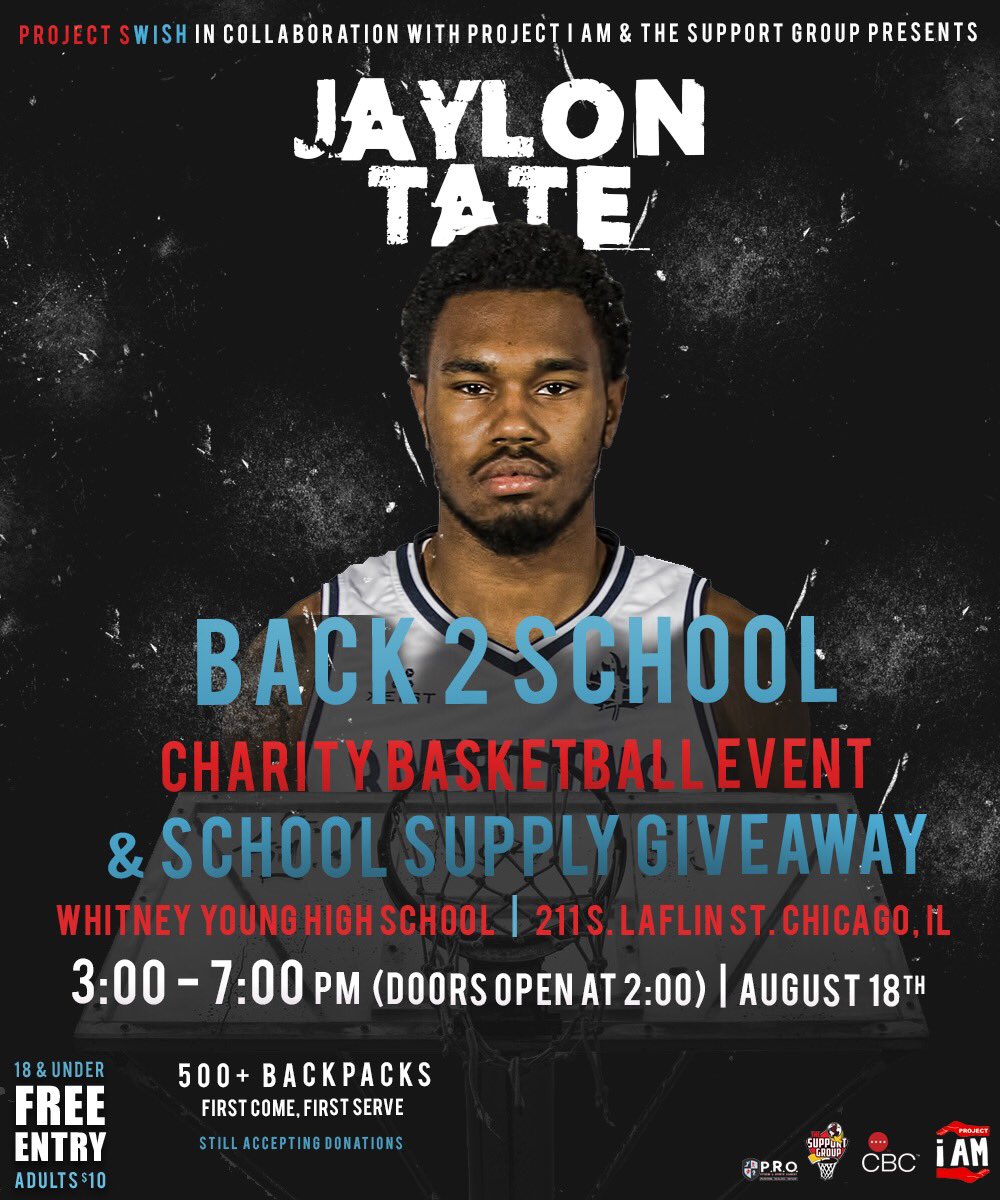 For the kids..for Chicago 🙏🏽 #ChicagoBasketball