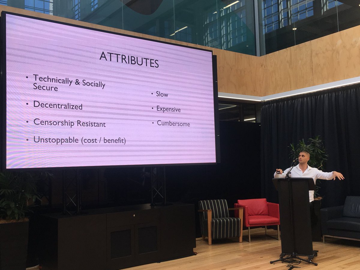 BlockConscious's tweet photo. @AleksSvetski giving the distruption talk Blockchains AOL. Moment. 

Aleks is also behind the exciting project Amber. https://t.co/bu0KtRpIca  

#BLOCKConscious #blockconscious2018 #blockconscioussummit #cryptocurrency #crypto #bitcoin #ethereum #bitcoincash #betheinterruption https://t.co/dCnptyA9lH
