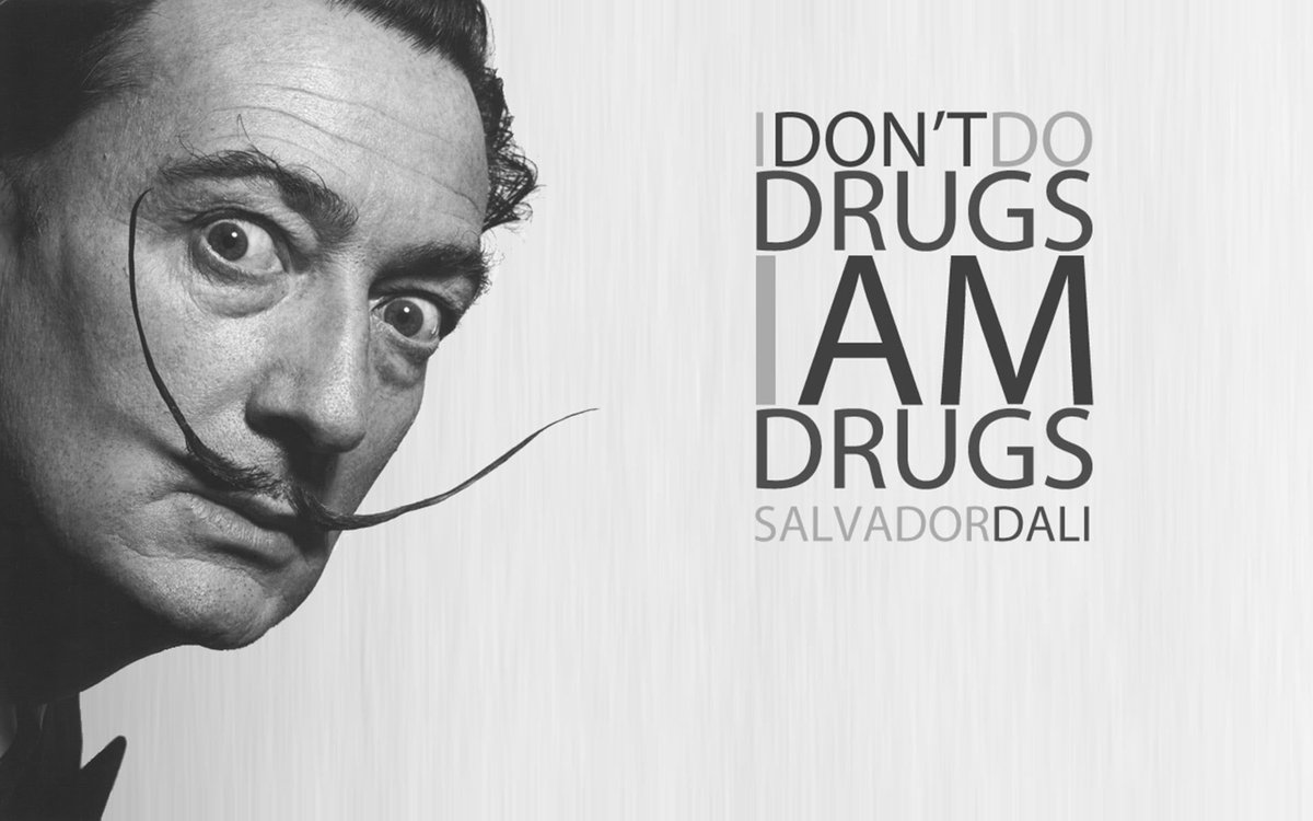 Samurai_Dave_'s tweet photo. #salvadordali #creativity #art #acting https://t.co/UA20wwCv5v