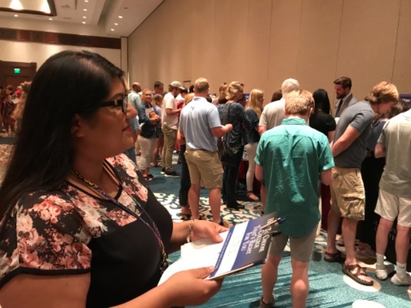 SaisdCCR's tweet photo. We had juniors and seniors from all 13 high school campuses meeting with the admission representatives from over 40 colleges at the Colleges That Change Lives Fair in Austin, Texas. https://t.co/3Cxd9s88v3