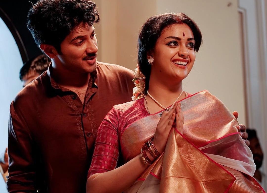 _mishal_7's tweet photo. My favorite two
@dulQuer 😍 @KeerthyOfficial 😘

#loveulot♥️ https://t.co/wtCYOnZHjF
