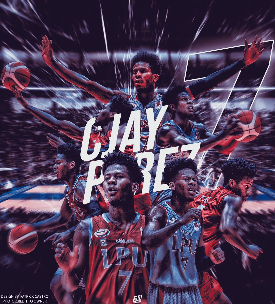 6thManGraphics's tweet photo. Cjay Perez of LPU Pirates!

#CjayPerez #Perez7 #LPU #NCAA #Cjay #Perez #NCAAPoster #GraphicsDesign #Art #NCAAWallpaper #6thManGraphics https://t.co/d6E2wIaEVz