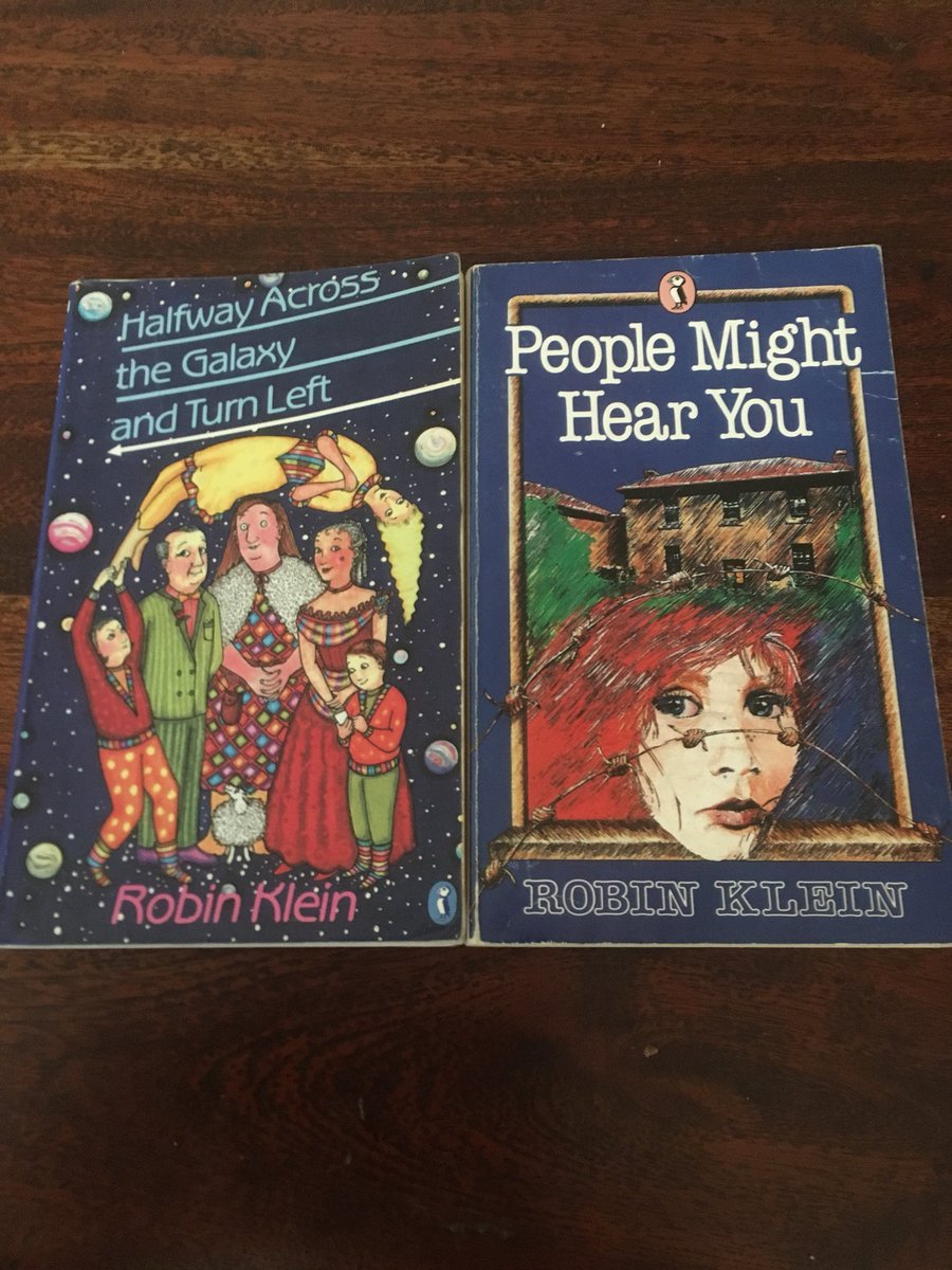 jocaseau's tweet photo. @Postteen @james_csjames Me too! Circle of life is a good way to look at it. I have so far managed to reclaim a People Might Hear You and a Halfway Across the Galaxy and Turn Left. #robinklein #teenreads https://t.co/6tvhrlX1Q9