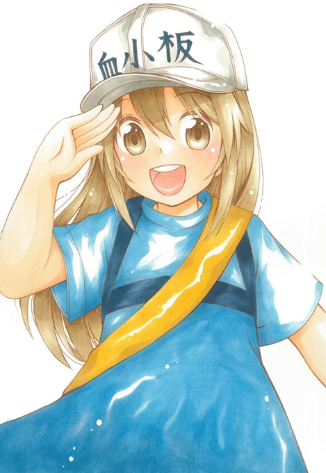お題頂きました血小板ちゃんです。 