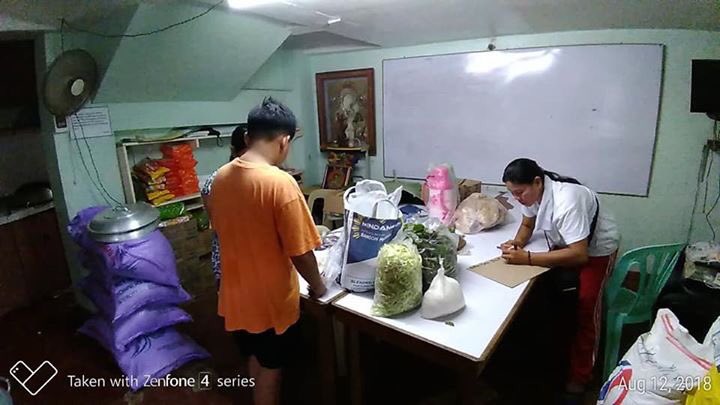 This is in Bagong Silangan, parish of San Isidro Labrador. Photos from Fr Gilbert Billena and parishioners. They need water, banig, kumot, cardboard boxes, food. Your services din. Contact parish tel 02430.0535 #ReliefPH