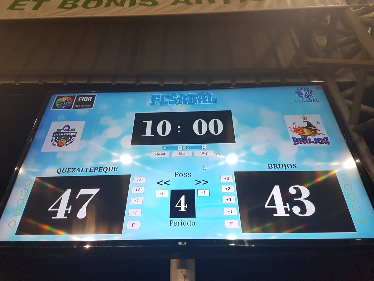 Finaliza el tercer periodo 
<a href="/BrujosBKBLMB/">BRUJOS BKB LMB</a> 43
@QuezalteBKB 47
<a href="/LMB_ELSALVADOR/">LMB EL SALVADOR</a> 
<a href="/LMB_ESA/">LMB</a>