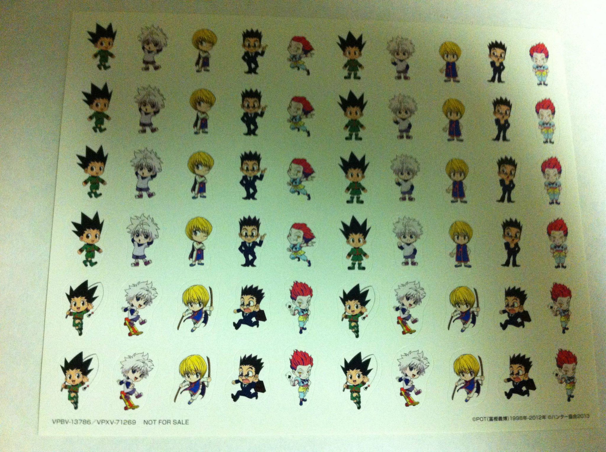 Hunter x Hunter” stickers set for Telegram