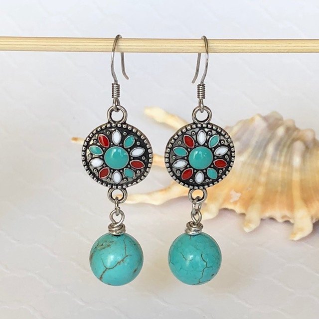bstrongin1's tweet photo. For Earring Lovers https://t.co/MsjMzThgL5 #earrings #handmadeearrings #turquoiseearrings #turquoise #dangleearrings #dropearrings #longearrings #southwest #bohoearrings #bohodangles #summerearrings ##earringswag #earringlover #fashionista #etsy #etsyshop #etsyjewelry https://t.co/5x9HENU1ti