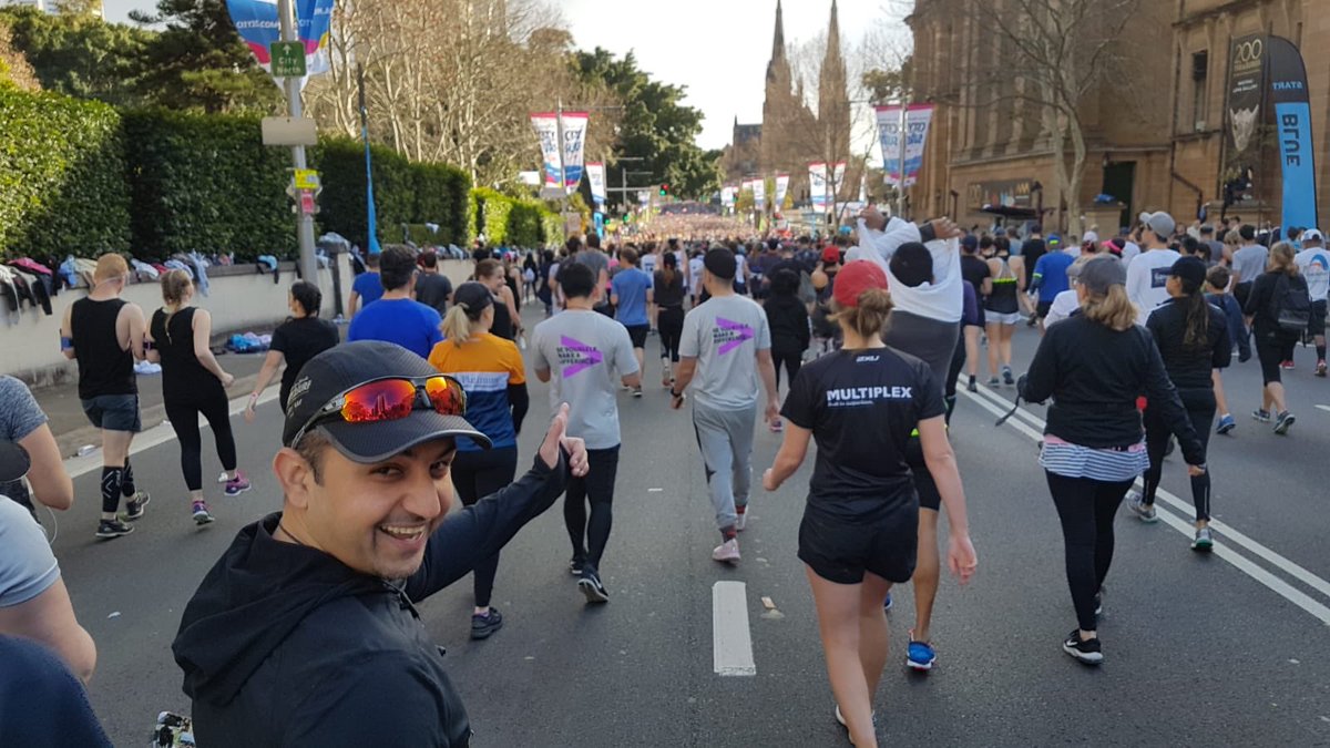 DeepGahrotra's tweet photo. 14k done! What a feeling #City2Surf https://t.co/OCOEShiP40