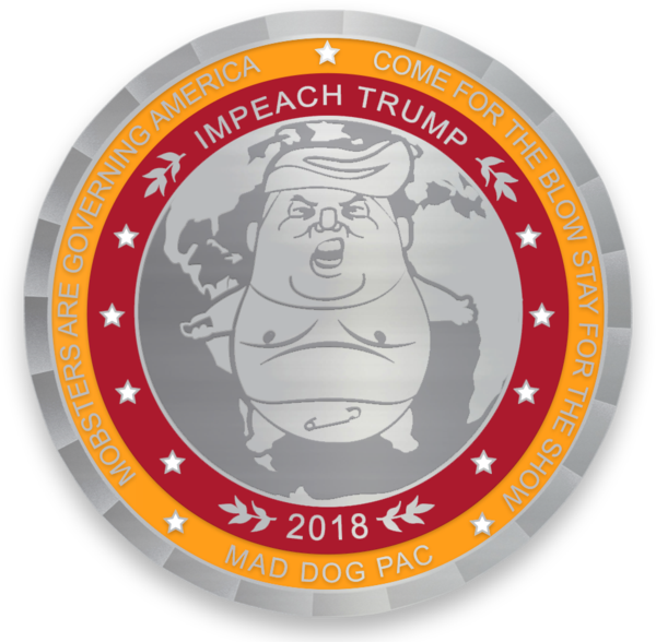 maddogpac's tweet photo. Don’t miss out on Treason Token #2. Celebrating the great achievements of Helsinki this coin will be a happy addition to your coin dish, pocket, or just leave it on your desk to piss off the few remaining Trump supporters from your job. #swagwithoutborders https://t.co/58HuKGzzgF https://t.co/dBPvnElKw3
