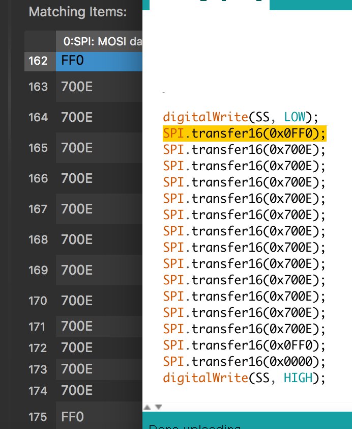 splhack's tweet image. Verified my SPI slave Verilog code with DSLogic Pro, neat☺ #TinyFPGA
