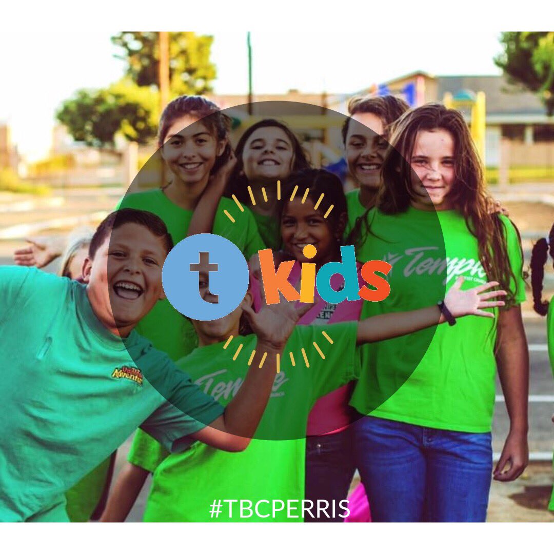 Tbcperris's tweet photo. ||TEMPLE KIDS||
•6 weeks - 5th grade•
Children have the desire to be filled with the spirit just as adults do... this Sunday they will be learning about Jesus’ power to heal. We know that your children will fit right in!!
#tbcperris https://t.co/yCiAdNTnWB