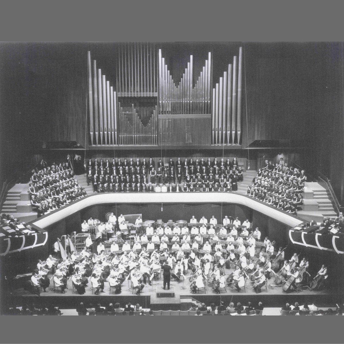 WASymphony's tweet photo. #sundaysalute On 26 Jan 1973 @perthconcerthal was officially opened. The next day WASO together with the South Australian Symphony and the UWA Choral Society provided a powerhouse of sound at the opening concert in the presence of Prime Minister Gough Whitlam.
#waso90 #lostperth https://t.co/CrZcJ2C4im