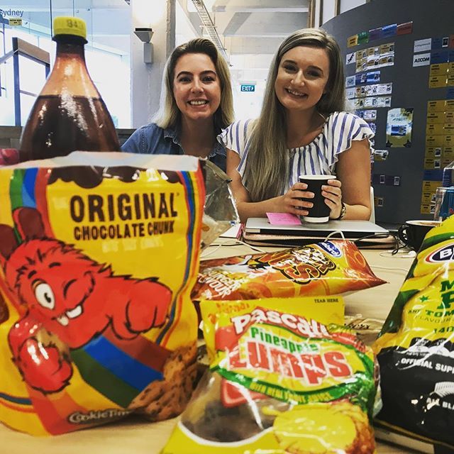 KateNickelchok's tweet photo. Introducing Canadians to kiwi treats #cookietime๐ช #pineapplelumps๐ #chups๐ #timtams #peanutslab๐ซ#lemonandpaeroa ๐ฅค https://t.co/ov6q3sjyw9 https://t.co/k5KjOII9XJ