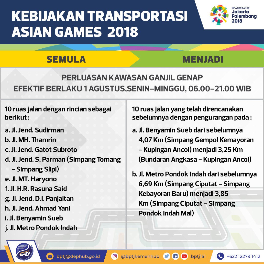 Dwi Wicaksono (@dwikidwiki) on Twitter photo Izin konfirmasi Pak <a href="/TMCPoldaMetro/">TMC Polda Metro Jaya</a> apakah info ganjil genap di Benyamin Sueb berubah demikian? Terima kasih Izin konfirmasi Pak <a href="/TMCPoldaMetro/">TMC Polda Metro Jaya</a> apakah info ganjil genap di Benyamin Sueb berubah demikian? Terima kasih