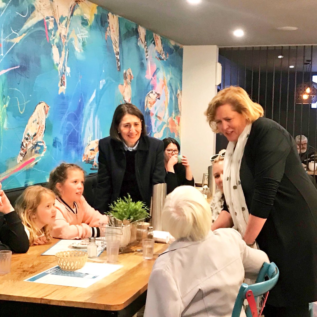 Wonderful to be here in Wagga meeting locals with our great Liberal candidate Julia Ham. #wagga