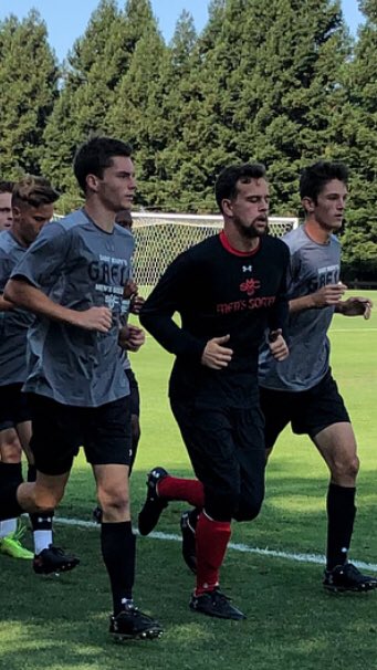 dlssoccer's tweet photo. James and Stevie D! #alumnispotted @SMC_MSoccer https://t.co/0TqjJtQcMT