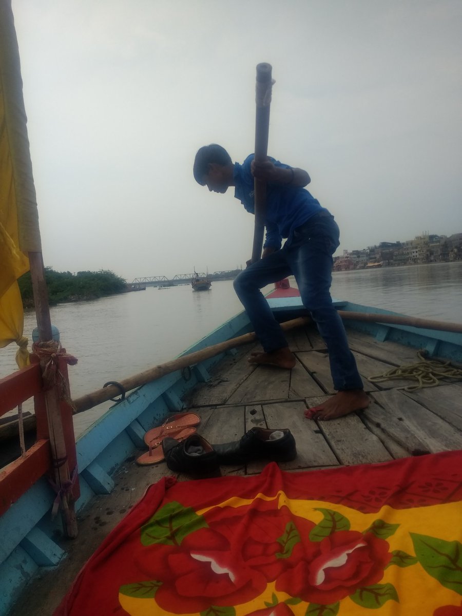 jivanmukt's tweet image. Our captain in the journey through ghats of Yamuna River in Mathura...
#MathuraDiaries @uptourismgov @incredibleindia @alphonstourism @tourismgoi