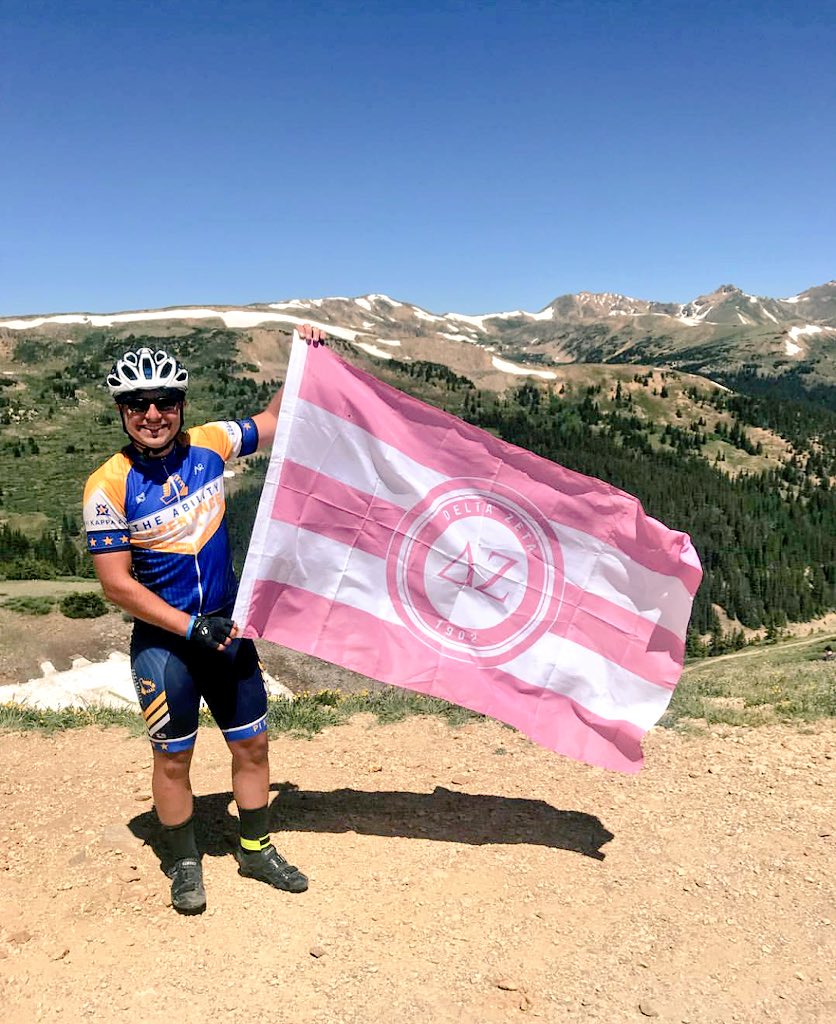 Huge congrats to <a href="/PiKappUNG/">Pi Kappa Phi - UNG</a> s very own Jeff Michaud! He completed the north route of Journey of Hope and shouted us out along the way🤩