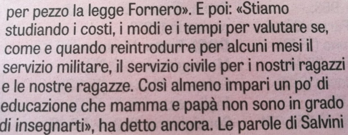Parole importanti, spero che riescano ad attuarle...