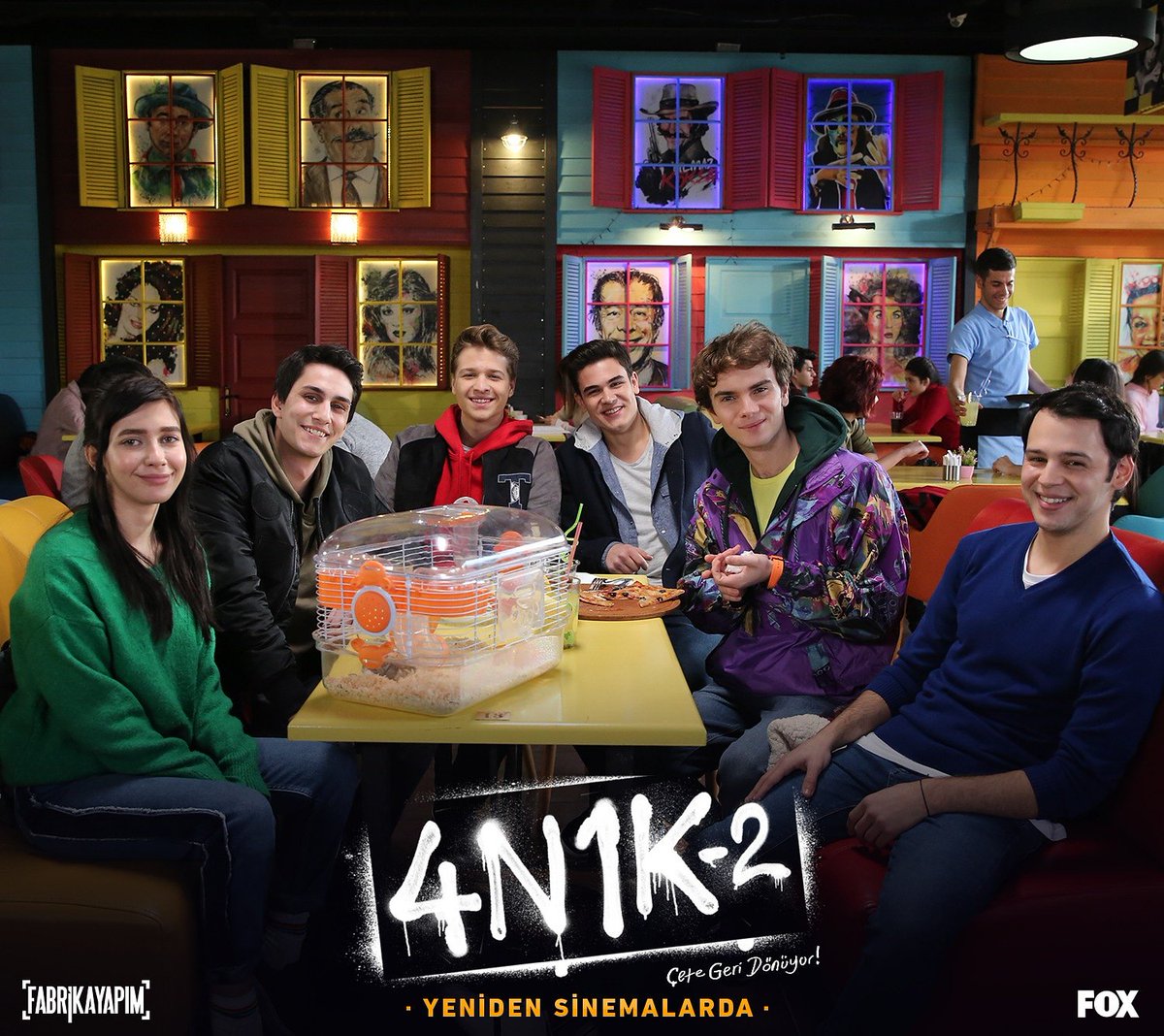 Çetenin birbirinden eğlenceli maceraları yeniden sinemalarda! 😉 #4N1K2 <a href="/Fabrikayapim/">Fabrika Yapım</a> @FOXTurkiye