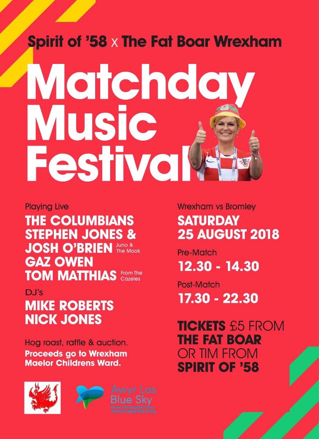 The Fat Boar Wrecsam (@thefatboarwxm) on Twitter photo Everyone who retweets this will be entered into a draw for a <a href="/Wrexham_AFC/">Wrexham AFC</a> official Portugal training top. Good luck <a href="/spiritof58wales/">TIM WILLIAMS</a> Everyone who retweets this will be entered into a draw for a <a href="/Wrexham_AFC/">Wrexham AFC</a> official Portugal training top. Good luck <a href="/spiritof58wales/">TIM WILLIAMS</a>