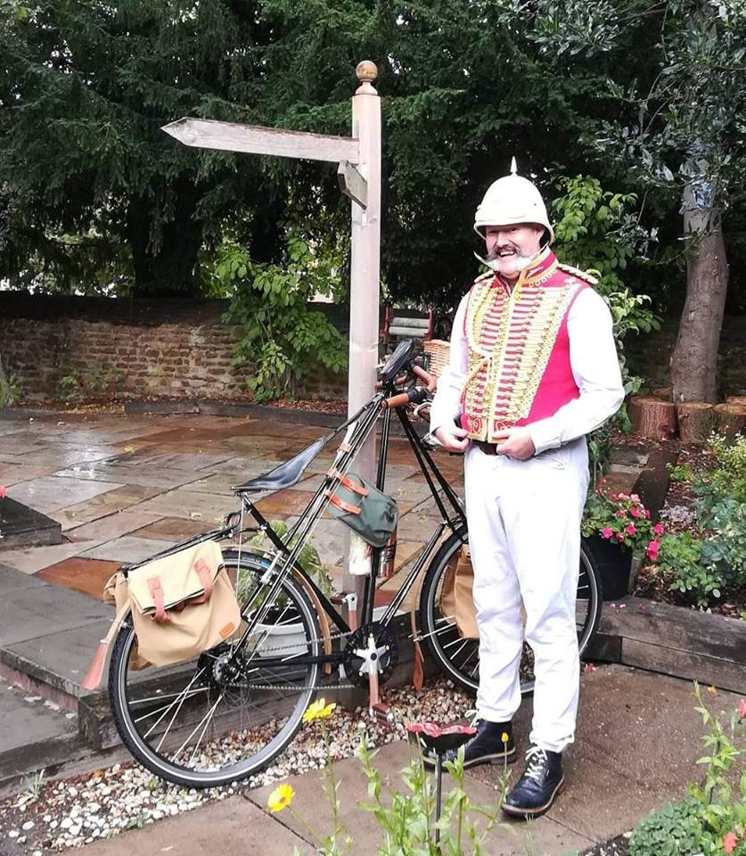 Check down the back of the old sofa, dig out your loose change and help Jason reach his target!
400 mile velocipede expedition. uk.virginmoneygiving.com/JasonHaynes1/1…