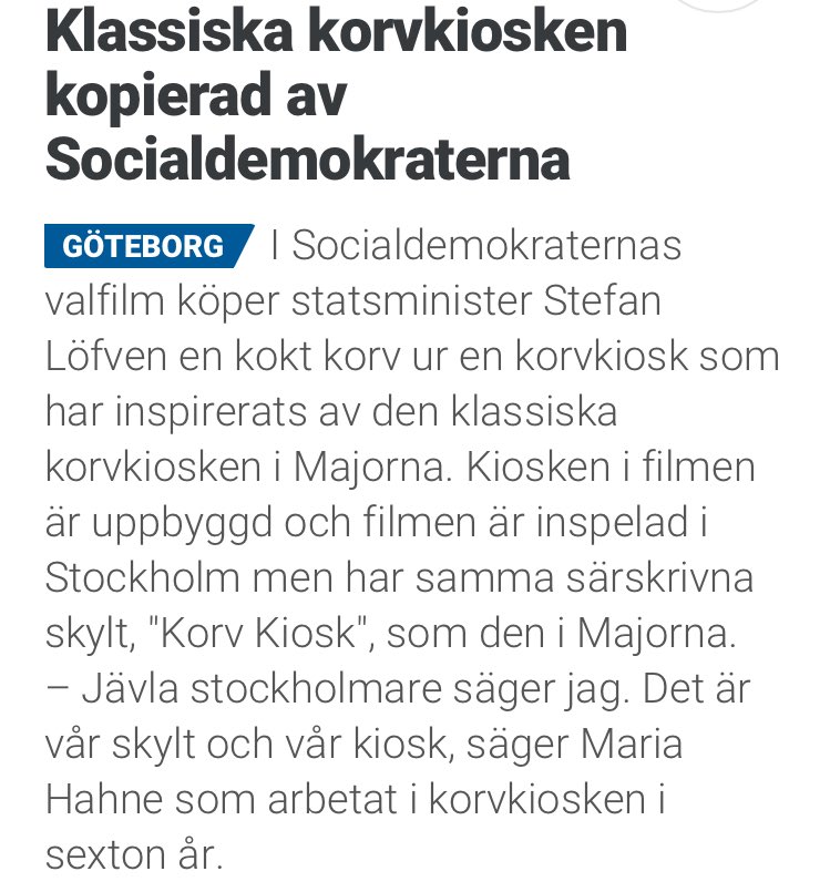 gustafgothberg's tweet photo. Don’t you dare mess with Majorna, Löfven. https://t.co/v2R7zZaFJJ