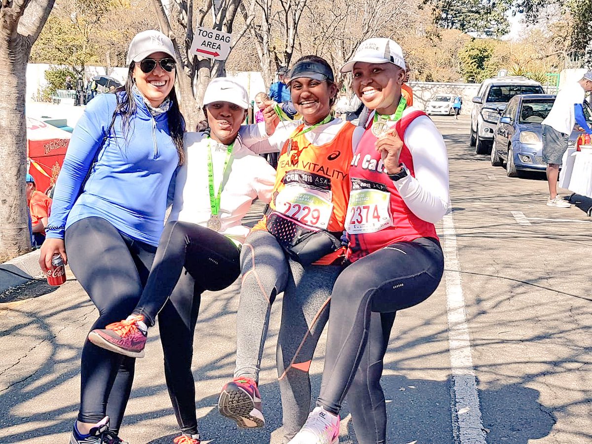 CAsWhoRun's tweet photo. Finishers at todayโs @oldedsrunners road race. With our crew member @Bronwyn9999 from @RunMorningside who served as a marshal #CAsWhoRun #CAsWhoServe ๐๐พโโ๏ธ๐ https://t.co/7EIogthcLE