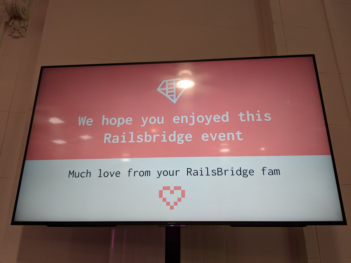 RailsBridge Wgtn tweet media