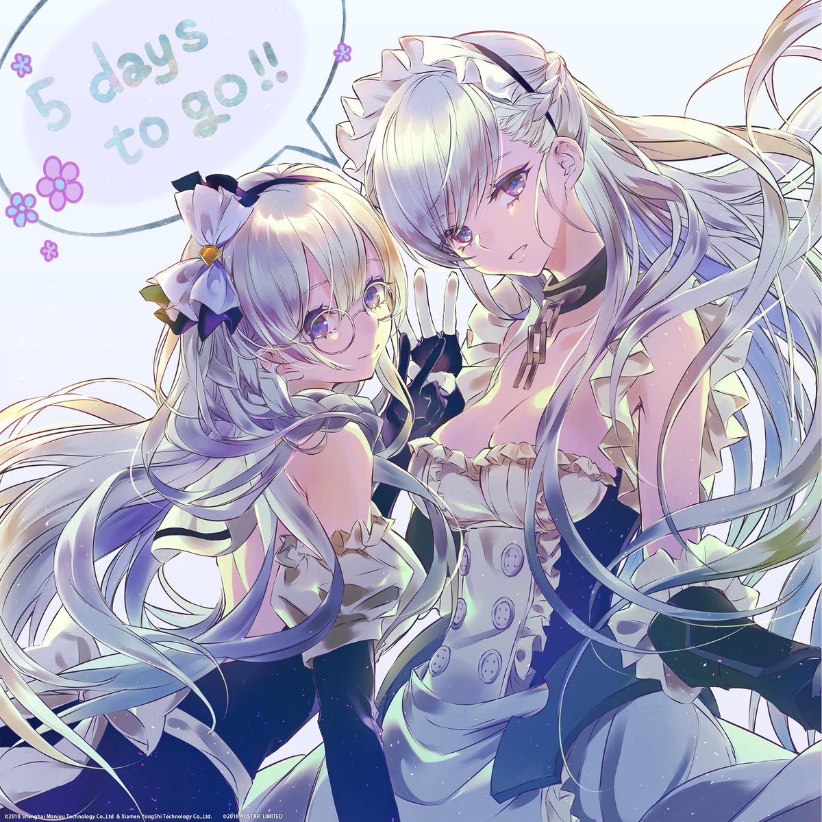 Azur Lane Official Let Our Clapping Drown The Howling Storm 5 Days To Go Illust By 月岡 月穂 Azurlane Obt