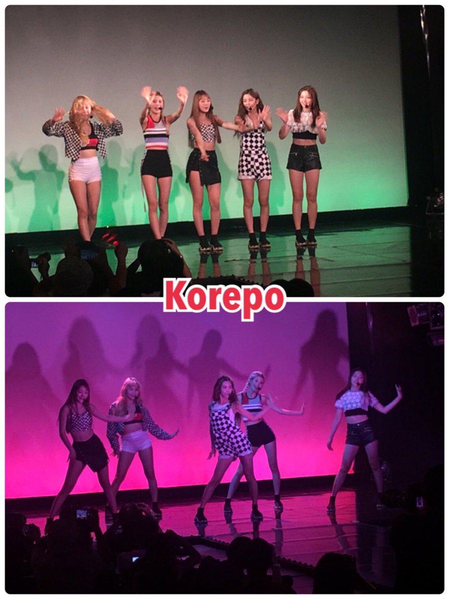 Korepoコレポ 韓国新人k Popガールズグループ Neonpunch ネオンパンチ 日本初ショーケース昼公演が終わりました デビュー曲の他にも かっこいいダンスやしっとりとバラードも披露し いろんな姿を見せてくれました