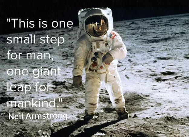 12 of the most inspiring words of our time! Happy Birthday Neil Armstrong 