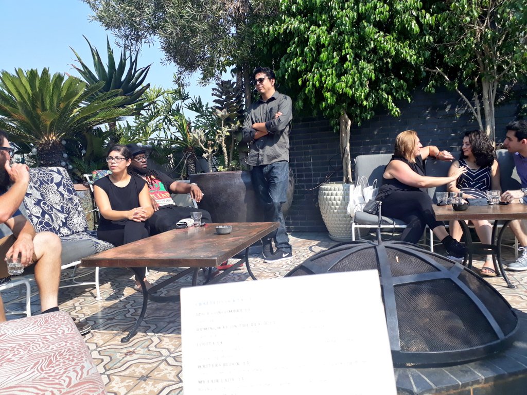 DerekVindice's tweet photo. Perch brings back memories of #shax2018 with @jamesthewallace @andykesson @callanjd @emmawhipday & Simon Smith (whose handle I can never remember) https://t.co/Nxl2FEi28O