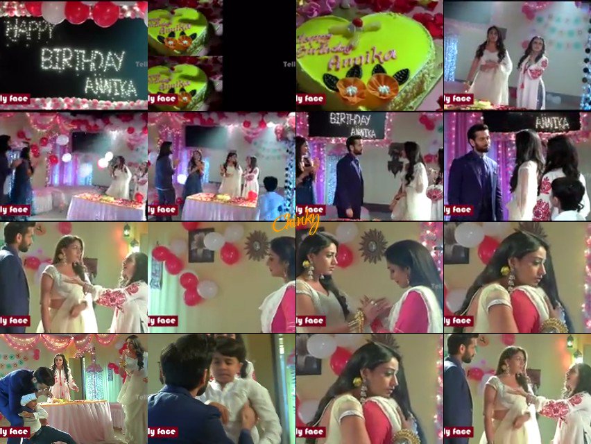 Choudharychinky's tweet photo. Shivaay gv Annika a Birthday surpize...Chachi said Sorry..nd Annika forgv her.... Sahil-Shivaay sweet bonding....
#Ishqbaaaz #Upcomg
Link https://t.co/p3lKZJjYjo https://t.co/vv6RaLMWtJ