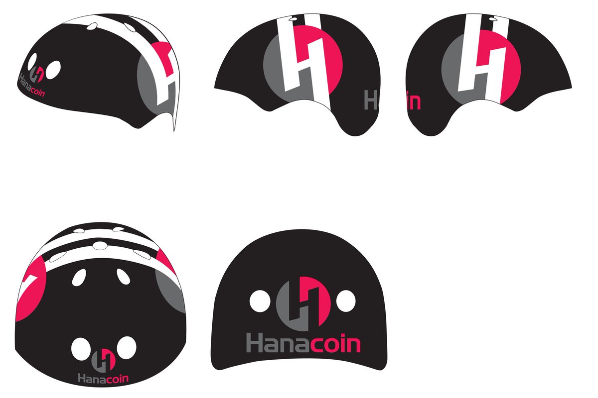 hanacoin's tweet image. Hanacoin Helmet mockups. 
#skate #skateboard #inlineskate #CryptocurrencyNews #helmet