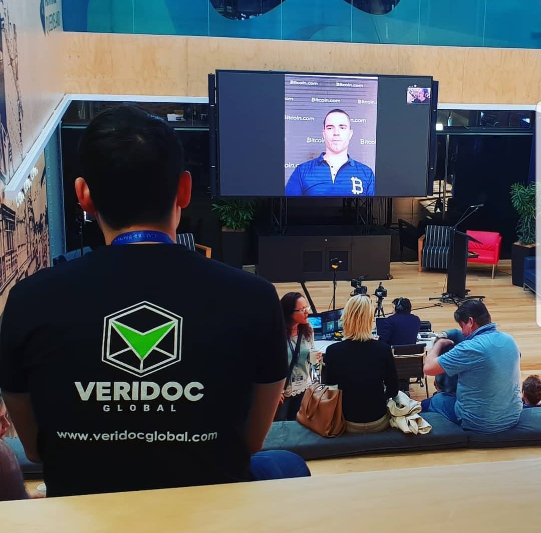 elissarenton's tweet photo. Live stream Q&amp;A with @rogerkver CEO of @bitcoincash at #BLOCKConscious Summit. Touched on some controversy in the crypto market - ultimately we've the same outlook and certainty of widespread adoption. 

It's just a matter of time.

#blockchain #LaunchedMainnet @VeriDocGlobal https://t.co/gcXIiLEZhW