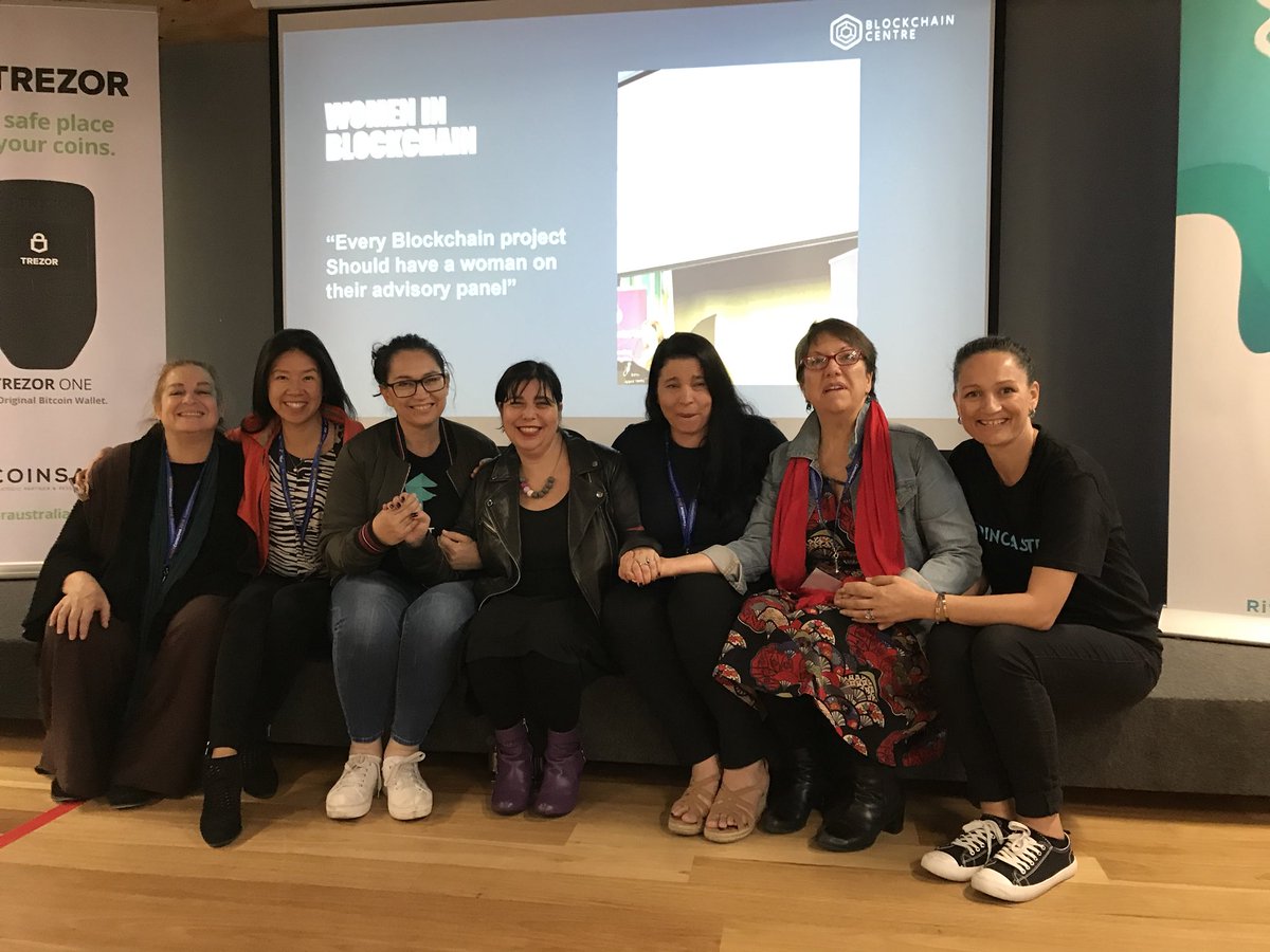 AbheetiKPass's tweet photo. Women in Blockchain @clotheslinepod @blockmum @BlockchainCTR @jpparker @blockmum @KanaLeyaGlobal #blockconscious #womentothefront https://t.co/i60ixUAdEY