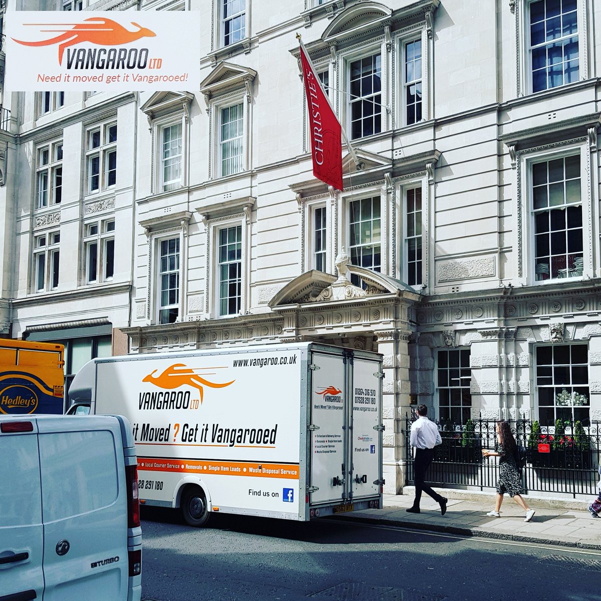 Vangaroo1's tweet photo. Our first collection for delivery today from @ChristiesInc of London.
#Auctions #Transportation #vangaroo https://t.co/oVzvEG4TGP