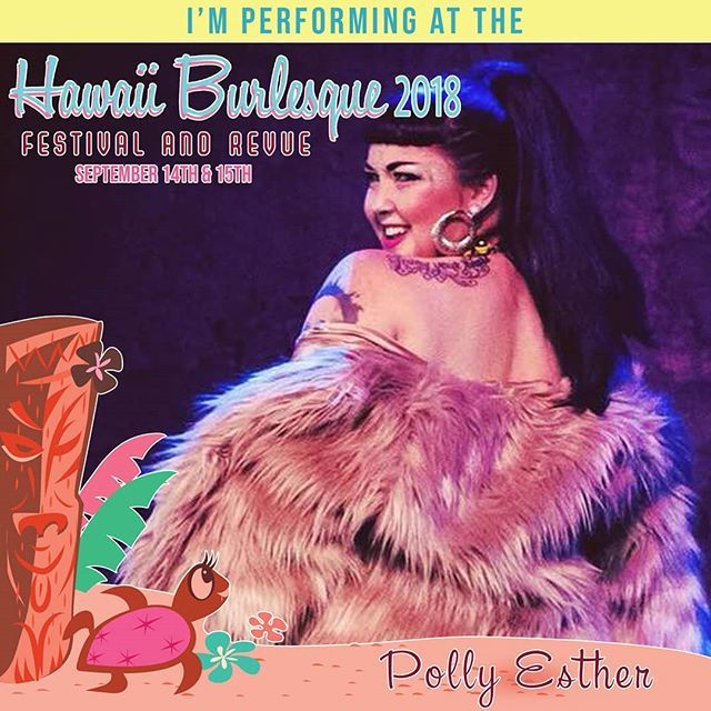 HIBurlyFestival's tweet photo. Polly Esther @smugpug, Seattle's Scintillating Synthetic, has been putting the “Art” in “Artificial” since her graduation from Miss Indigo Blue’s Academy of Burlesque @academyofburlesque.
​
With a weakness for high camp and lowbrow, this bad-taste beauty… https://t.co/BstCO8KQ19 https://t.co/s4Z5F1GBY6