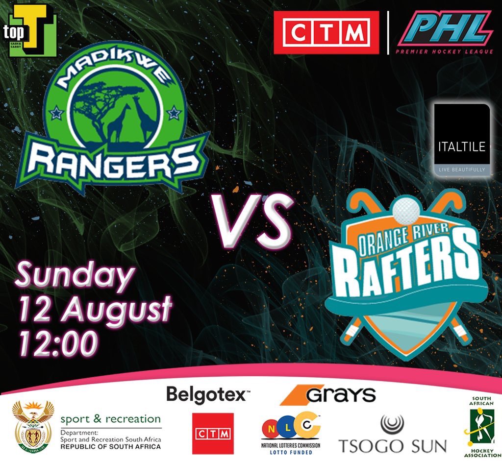 #SundaySmile 

Defending Champions Orange River Rafters have much to smile about after winning their opening game of #PHL18 

Congratulations 🎊 to the Goal Scorers 🙌

Get down Randburg Astro at 12h00 to watch <a href="/ORRaftersPHL/">OR Rafters PHL</a> v <a href="/MRangersPHL/">Madikwe Rangers PHL</a> or catch the game live on SS11 #GoGirls