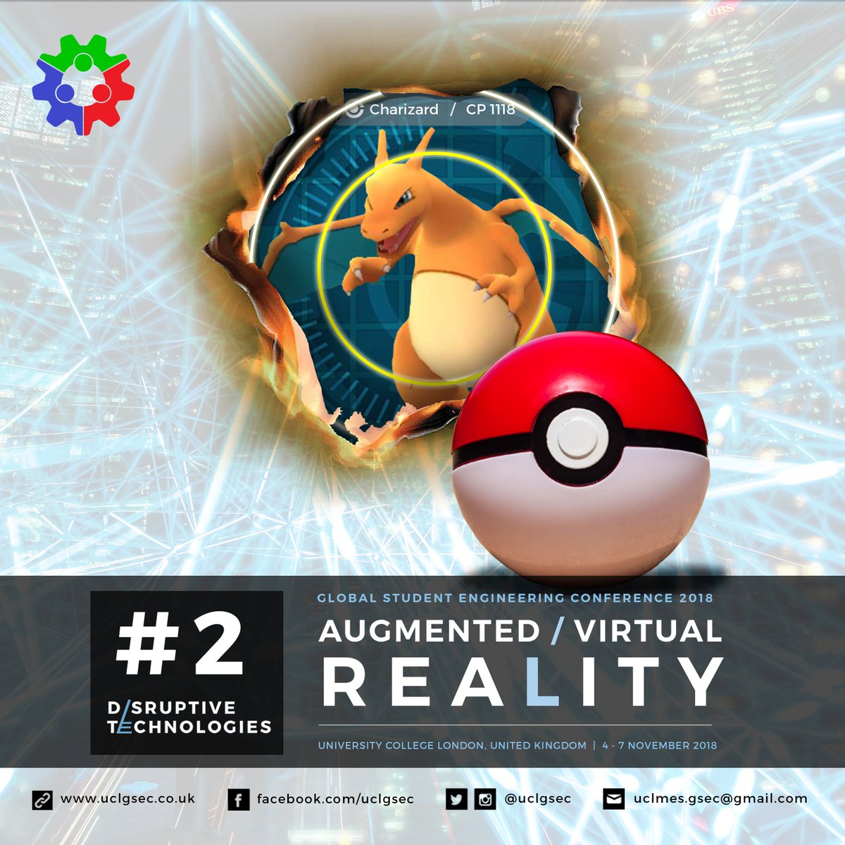UCLGSEC's tweet photo. Where imitation and imagination are prime focuses, augmented reality and virtual reality simulations are taking their spots. Discover how games like Pokemon Go and Ingress digitize behind the scenes.
Check out link in bio!
#GSEC2018 https://t.co/COh8lhU4md