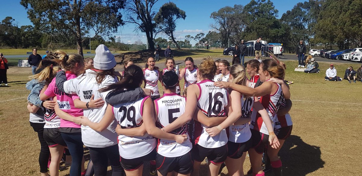 muafc's tweet photo. Our Div 2 girls getting the job done ✅ #joininthechorus #aflsydney https://t.co/WyDDUyOWuW
