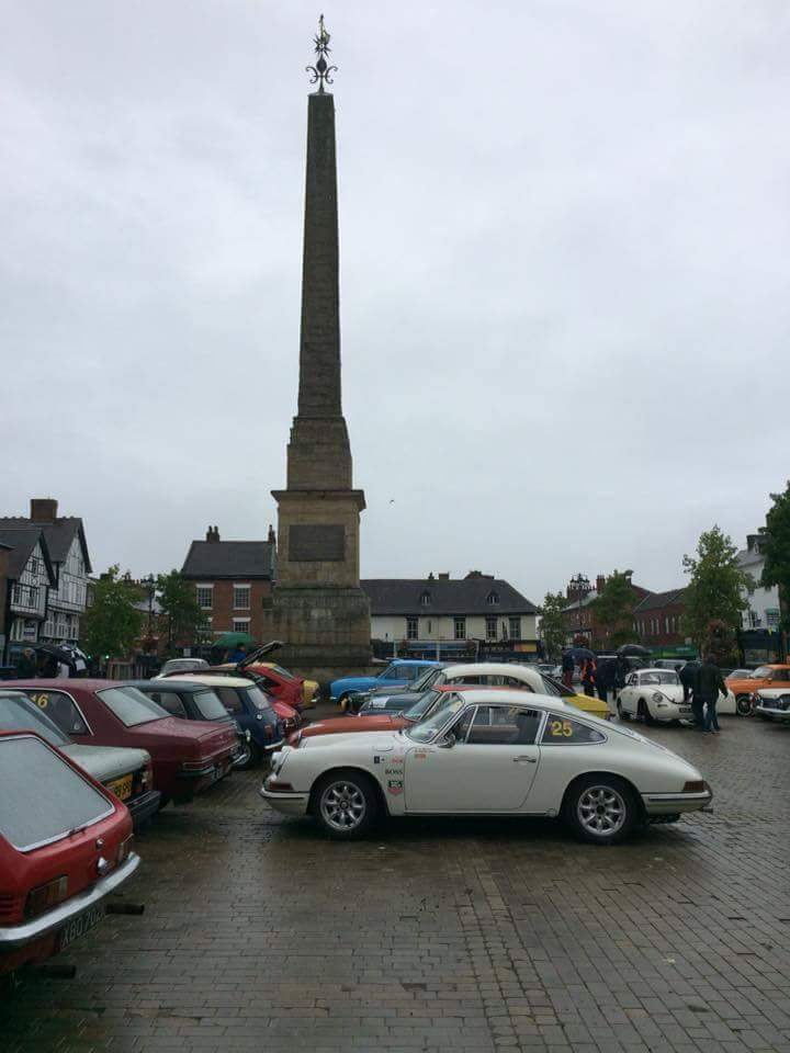 Wet start in Ripon for the St Wilfrids rally today. Photos by Ian Mitchell