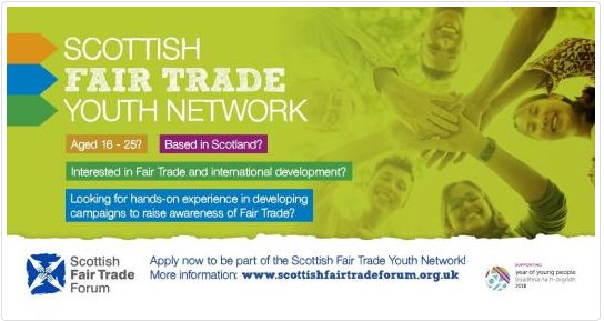Fairtrade_AB41's tweet photo. OPPORTUNITIES FOR YOUNG ‘FAIR TRADERS’ 2018 https://t.co/qpqdajhHms https://t.co/PIgSoIgBTo