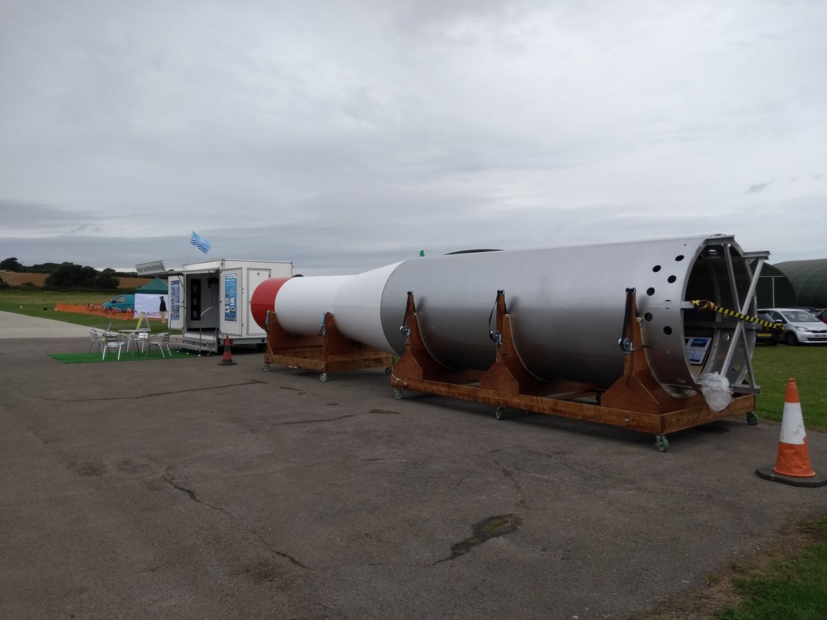 wightaviation's tweet photo. Our Black Arrow replica gets it's public outing at Sandown Airport today as part of Jaguars owners
club event, the rains holding off so do come along.. https://t.co/YIL2PYI9Uj