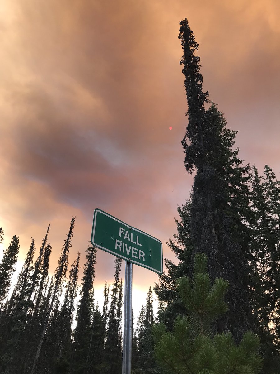 ga_richardson's tweet image. While checking out #FallRiverFire 50km north of #TaklaLanding, interesting to see fossils indicating our mountainous home was once under water!  #palaeontology #TaklaLake